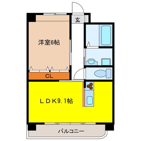 Ｔｓ ｉｏｒｉの物件間取画像